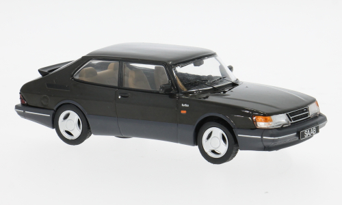 Saab 900 Turbo 1988 Zwart - 1:43  Saab 900 Turbo 1988 Zwart - 1:43